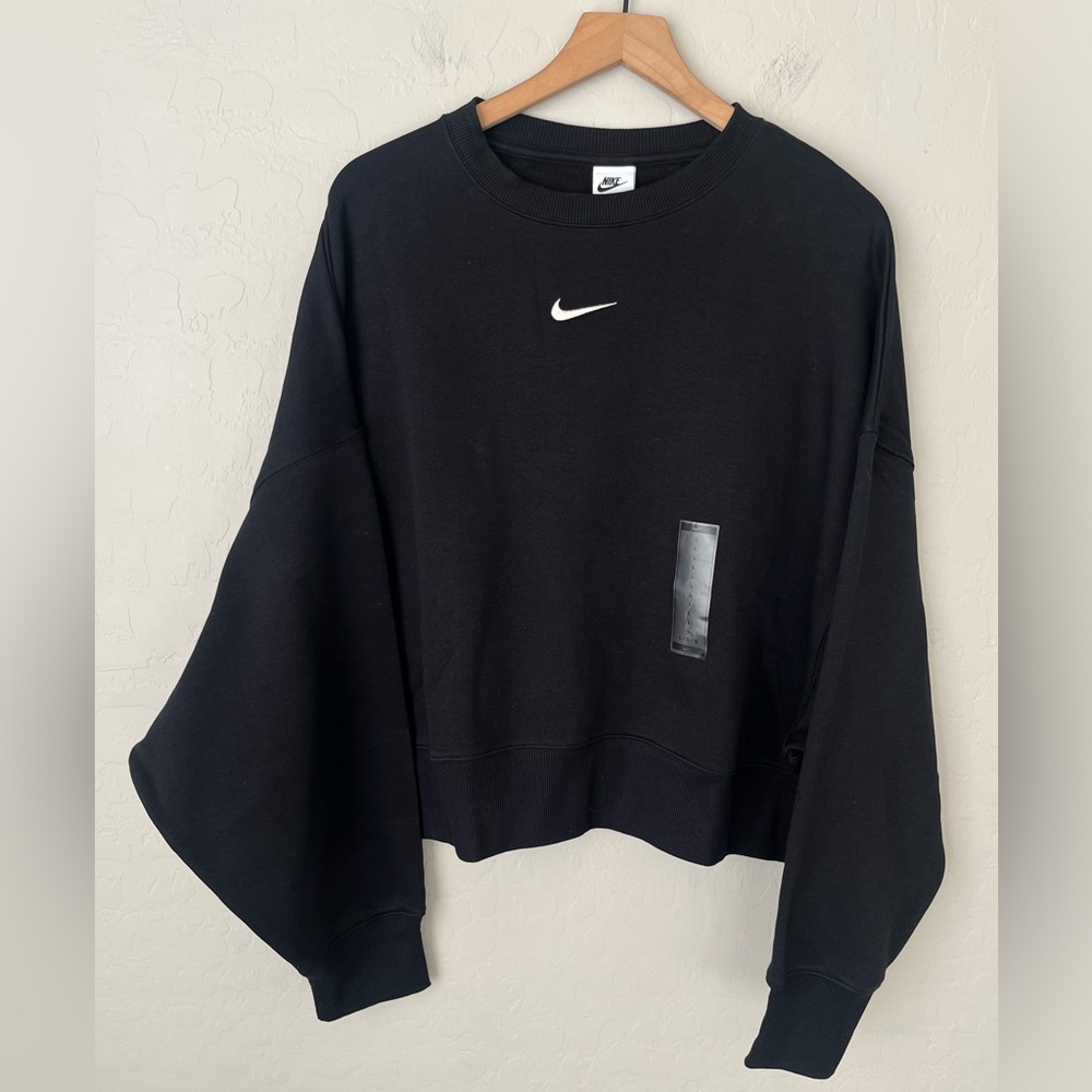 Nike Phoenix Fleece Oversized Pullover Sweatshirt Crew Neck NWT - Picture 6 of 11